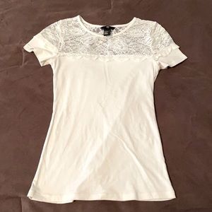 White Lace Top